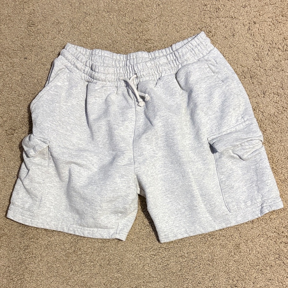 Primark Light Gray Cargo Shorts